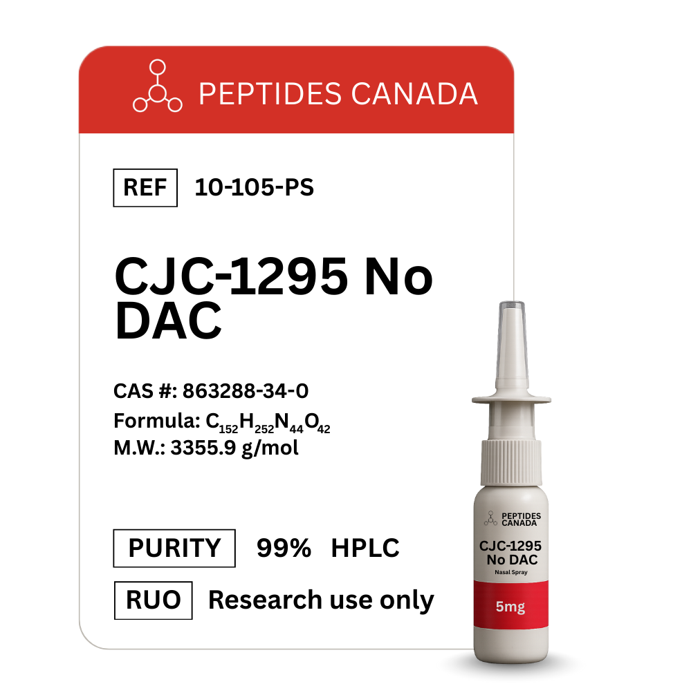 CJC-1295 (No DAC) Modified GRF Peptide - 5mg