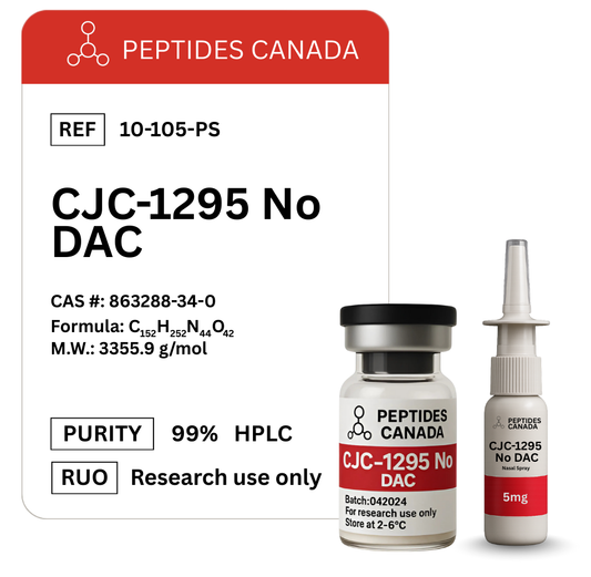 CJC-1295 (No DAC) Modified GRF Peptide - 5mg