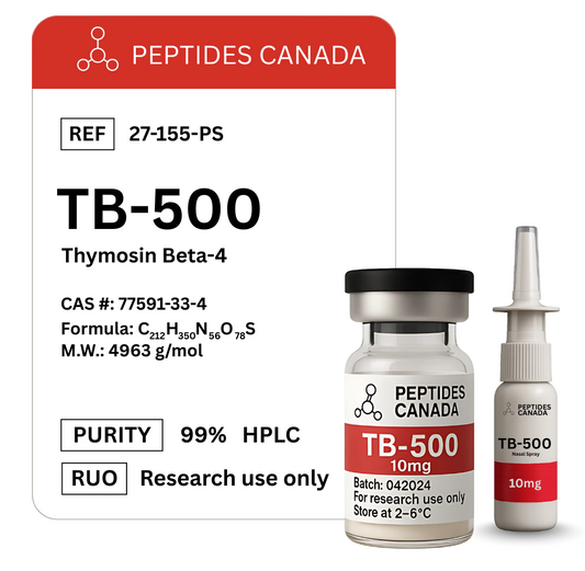 TB-500 (Thymosin Beta-4) Peptide - 10mg