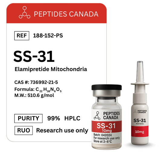 SS-31 (Elamipretide) Mitochondrial Peptide - 10mg