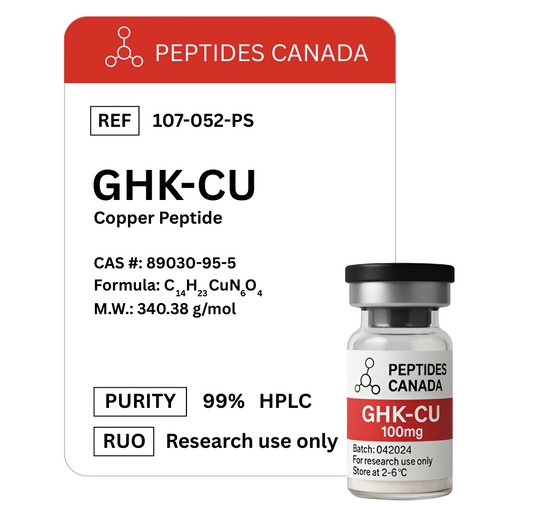 GHK-Cu Copper Peptide - 100mg