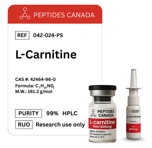 L-Carnitine Injectable Solution - 600mg/10ml
