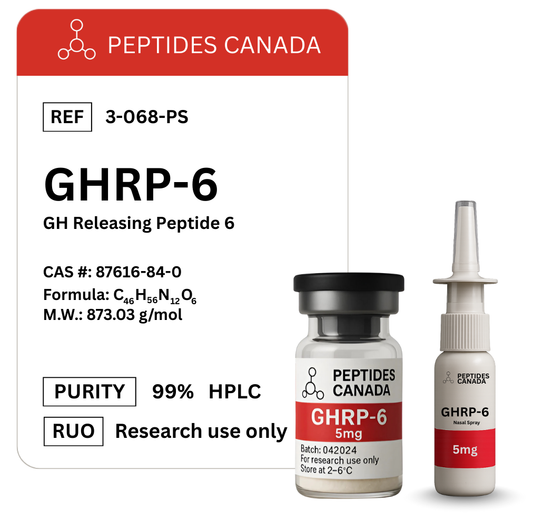GHRP-6 Growth Hormone Releasing Peptide - 5mg