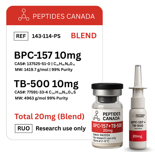 BPC-157 + TB-500 Peptide Blend - 20mg Total