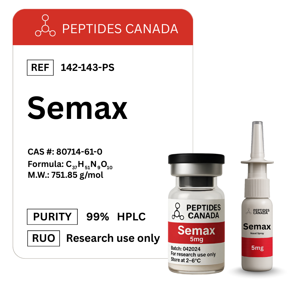 Semax Nootropic. Powerful nootropic for intense focus and mental clarity.