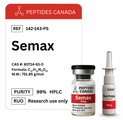 Semax Nootropic. Powerful nootropic for intense focus and mental clarity.