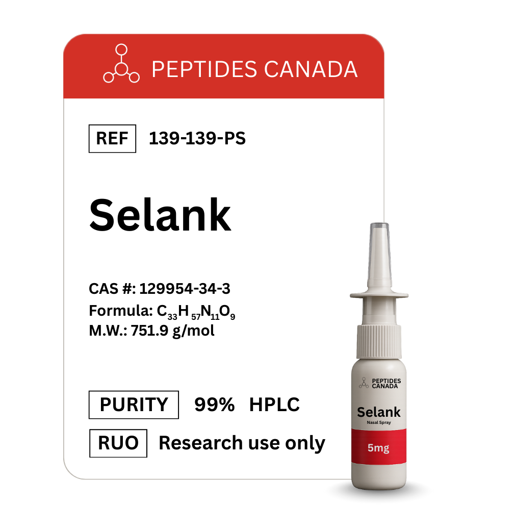 Selank Nootropic Peptide - 5mg
