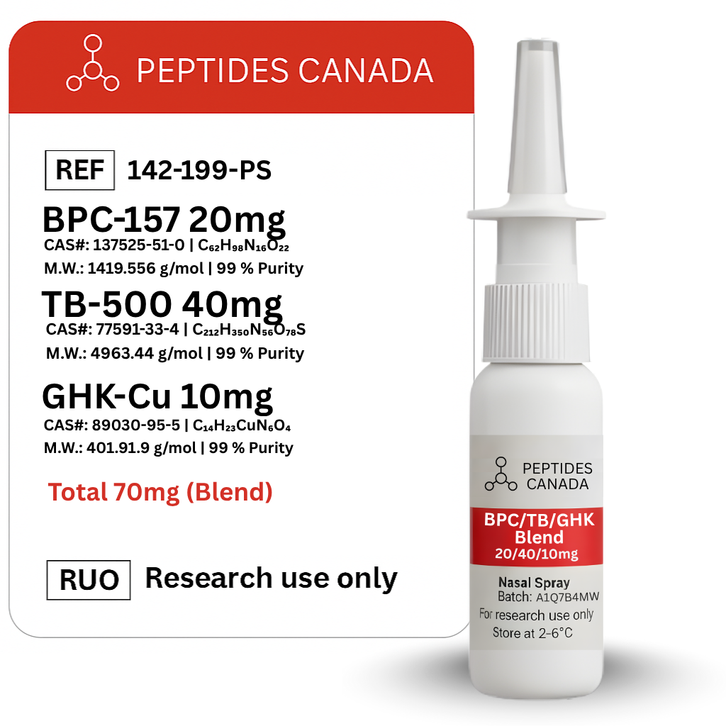BPC-157 + TB-500 + GHK-Cu