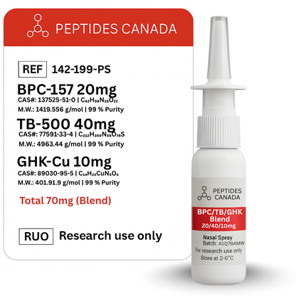 BPC-157 + TB-500 + GHK-Cu