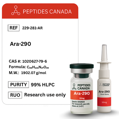 Ara-290 10mg. Studied for tissue-protective and neuropathic pain-reducing properties.