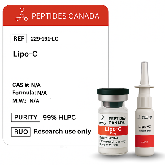 Lipo-C 10mg. Lipotropic injections to aid fat metabolism.