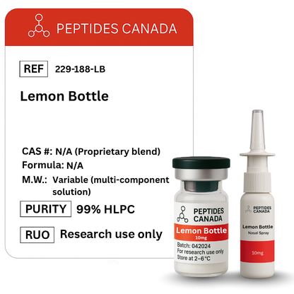 Lemon Bottle 10mg. Cosmetic lipolysis (fat-dissolving) solution.