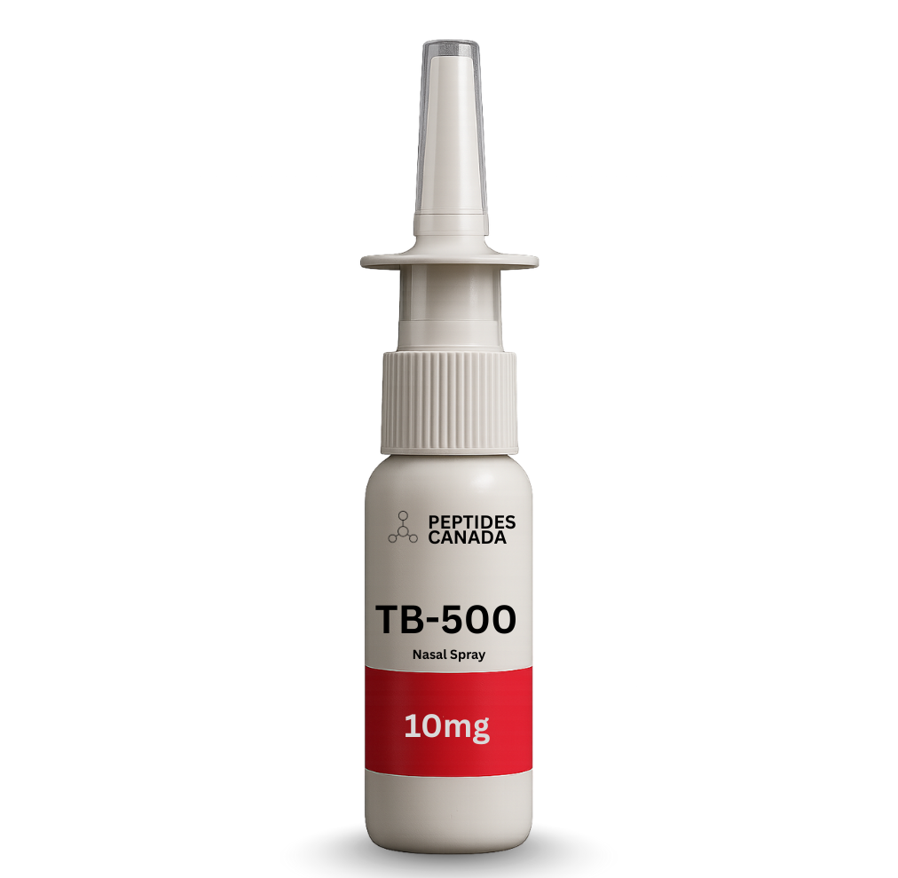 TB-500 (Thymosin Beta-4) Peptide - 10mg. Systemic healing peptide that reduces inflammation and promotes recovery.