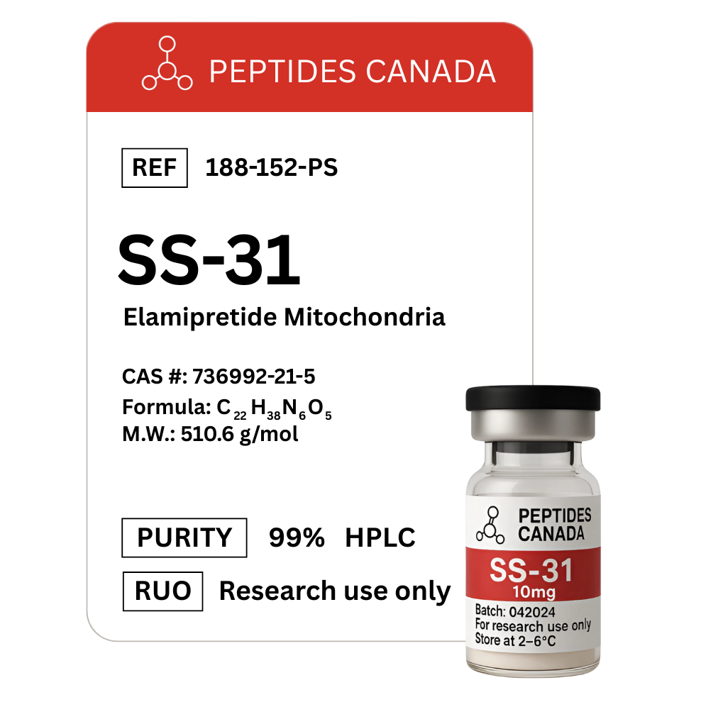 SS-31 (Elamipretide) Mitochondrial Peptide - 10mg