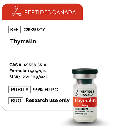 Thymalin 10mg. A thymus preparation studied for restoring immune function.