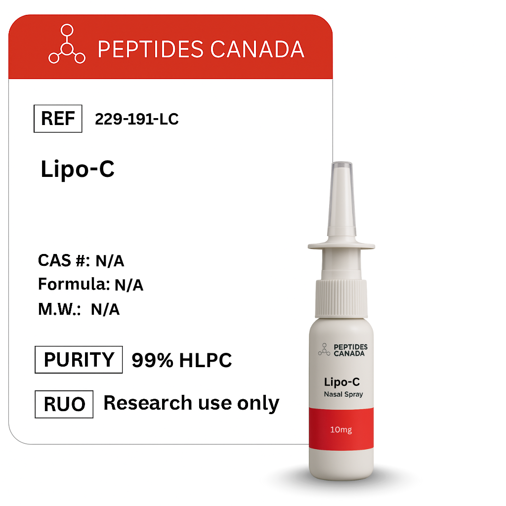 Lipo-C 10mg. Lipotropic injections to aid fat metabolism.