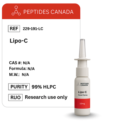 Lipo-C 10mg. Lipotropic injections to aid fat metabolism.