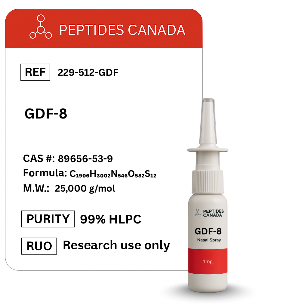 GDF-8 1mg. The protein that inhibits muscle growth; for research purposes only.