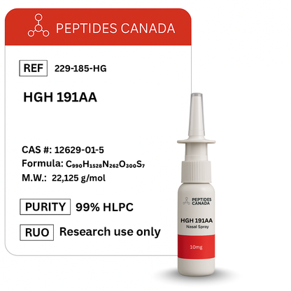 HGH 191AA (Somatropin) The foundational hormone for overall growth, recovery, and body composition.