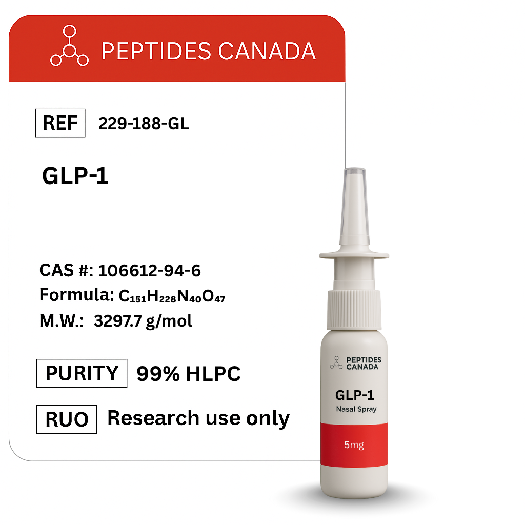 GLP-1 5mg. The base hormone for regulating appetite and blood sugar.