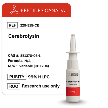 Cerebrolysin 60mg. Neurotrophic compound for comprehensive brain repair and support.