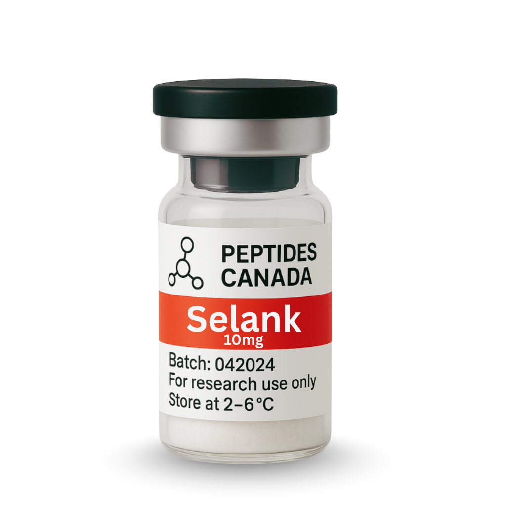 Selank Nootropic Peptide - 5mg. Combines cognitive enhancement with significant anti-anxiety effects.