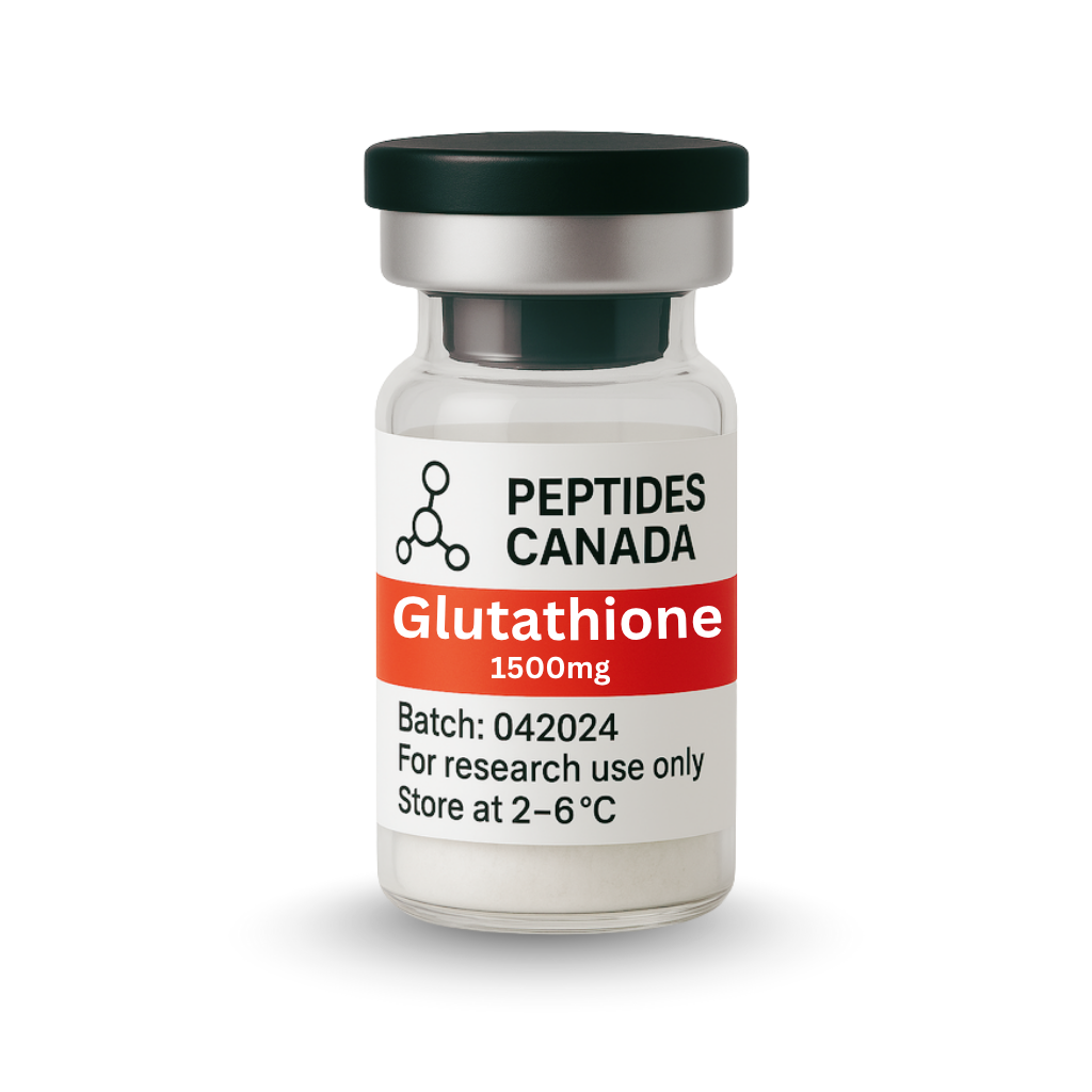 Glutathione 1500mg. The body's master antioxidant for brighter skin and detoxification.