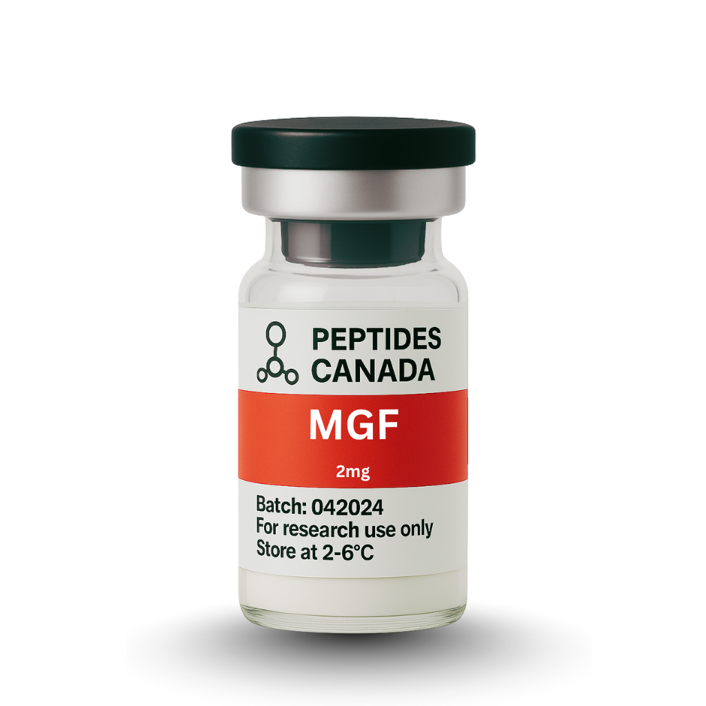 MGF 2mg. Ideal for post-workout muscle repair and localized growth.