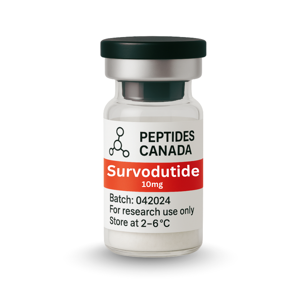Survodutide 10mg. Dual-action peptide for weight management and liver health.
