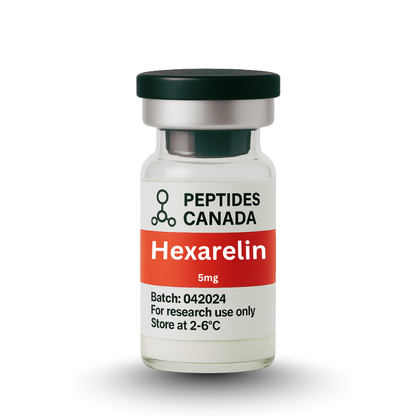 Hexarelin 5mg. One of the strongest available GHRPs for maximum GH stimulation.
