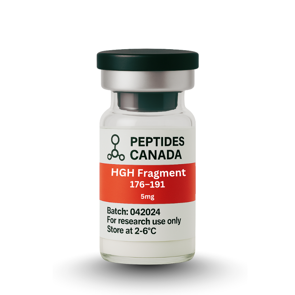 HGH Fragment 176-191 5mg. The specific HGH segment for targeted fat burning without other hormonal effects.