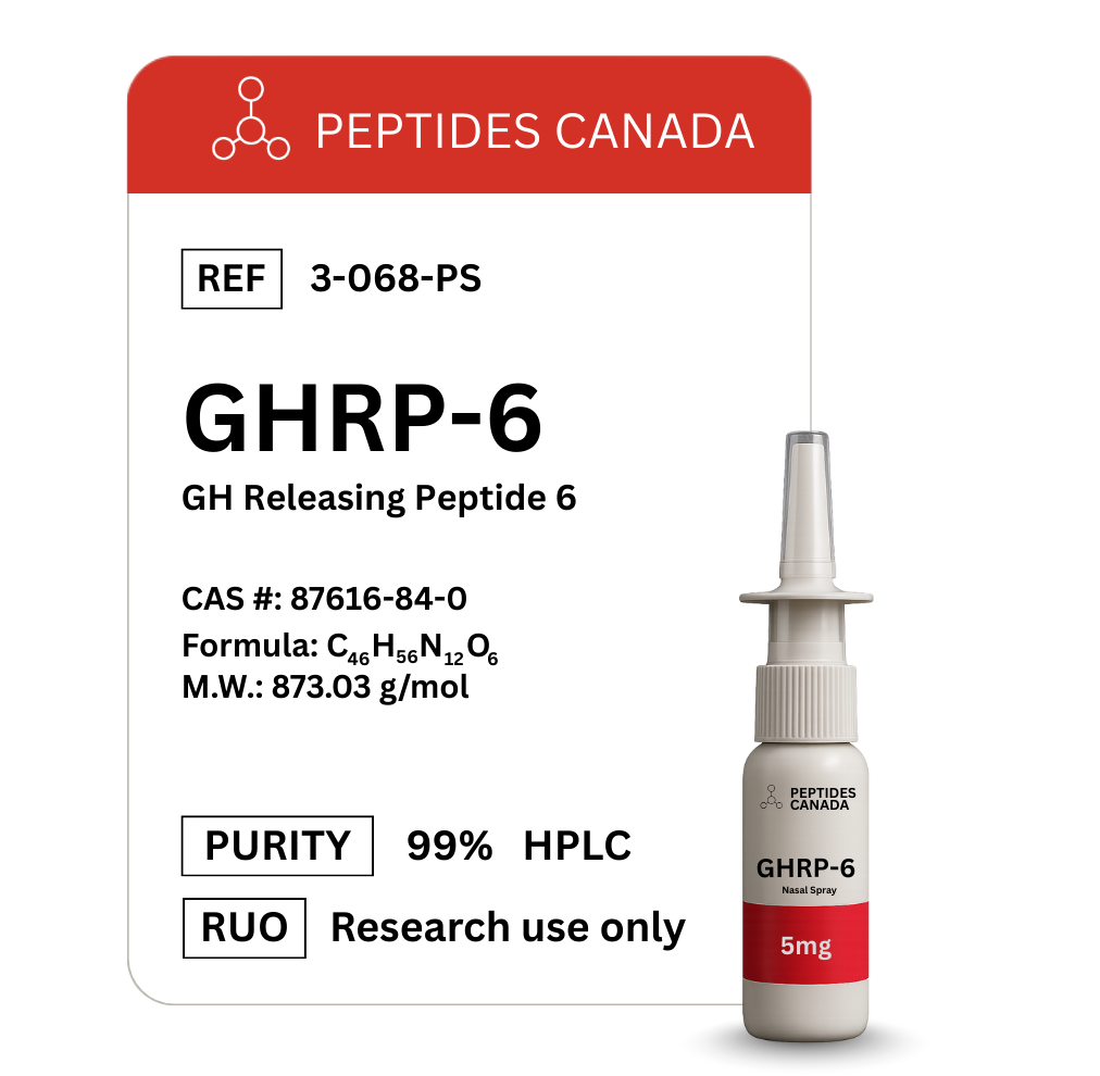 GHRP-6 Growth Hormone Releasing Peptide - 5mg