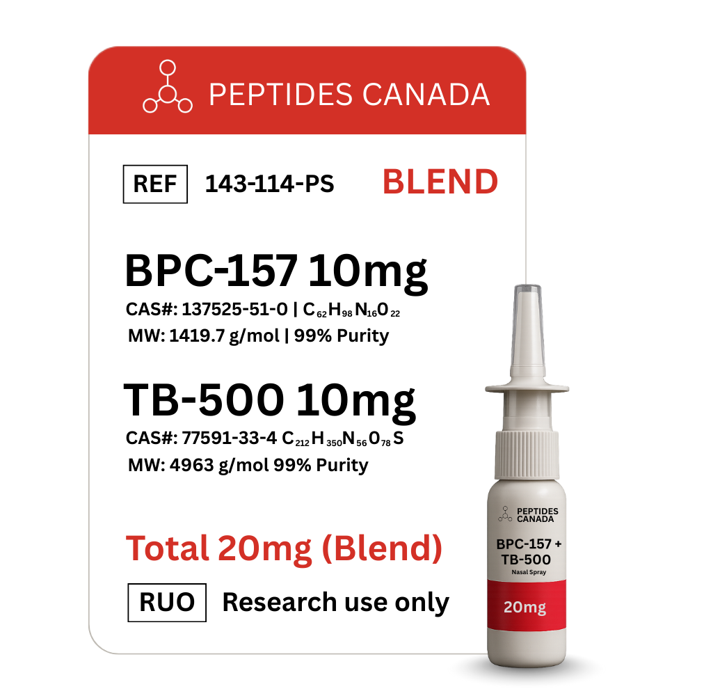 BPC-157 + TB-500 Peptide Blend - 20mg Total