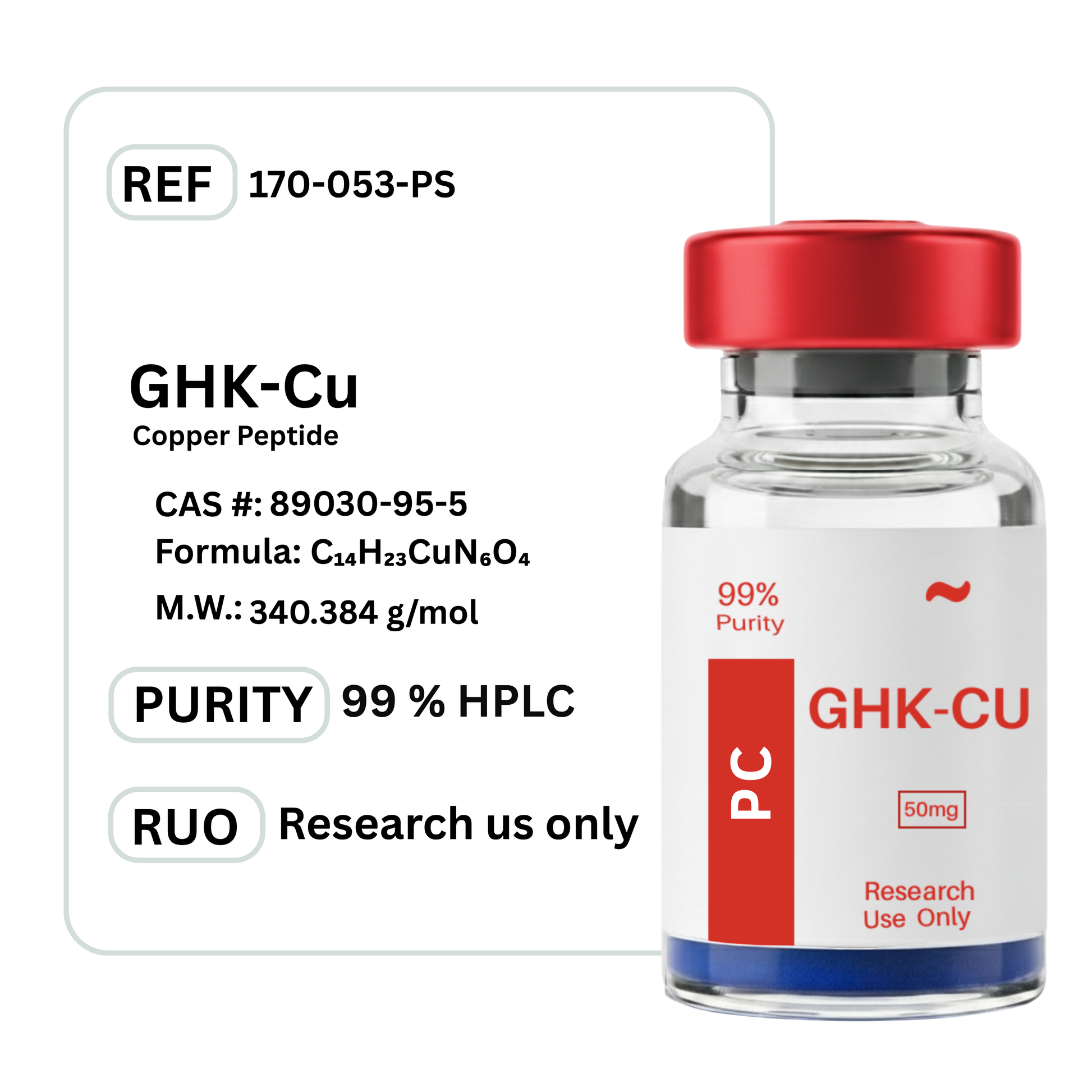ghk cu formula GHK-Cu – Montreal Peptides Canada (PC)